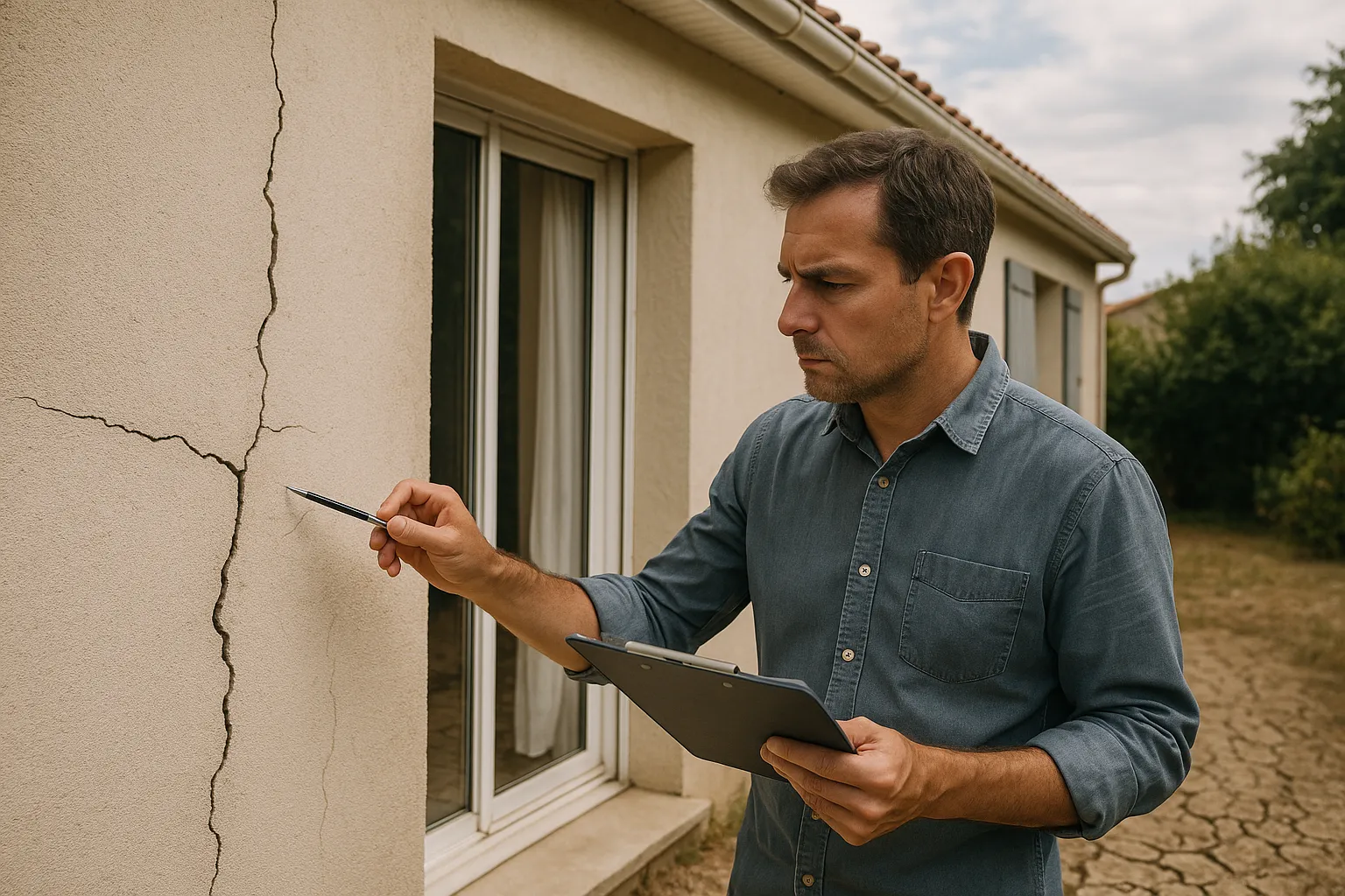 Désordres intérieurs ou extérieurs : lire sa maison pièce par pièce après la sécheresse