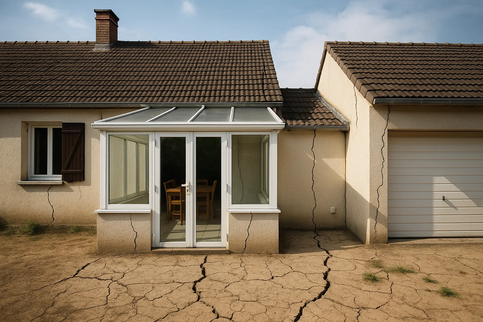 Extensions, vérandas, garages : pourquoi les jonctions fissurent en premier