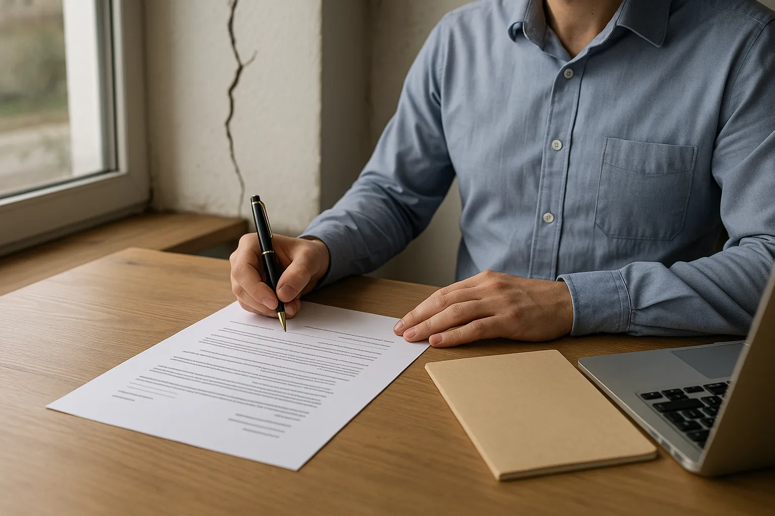 Lettre de déclaration de sinistre sécheresse : modèle commenté champ par champ