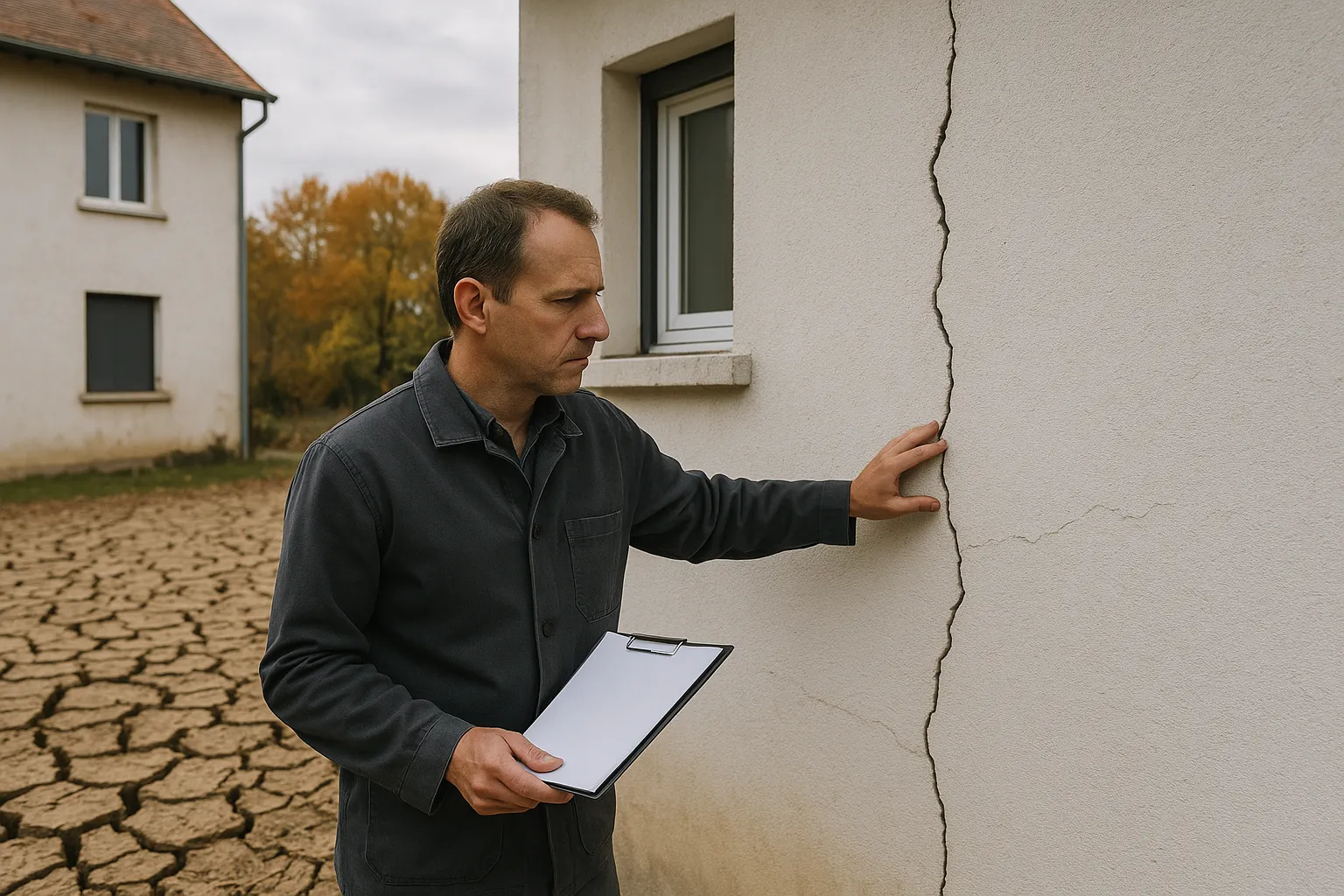 Pourquoi les fissures apparaissent surtout à l'automne qui suit la sécheresse