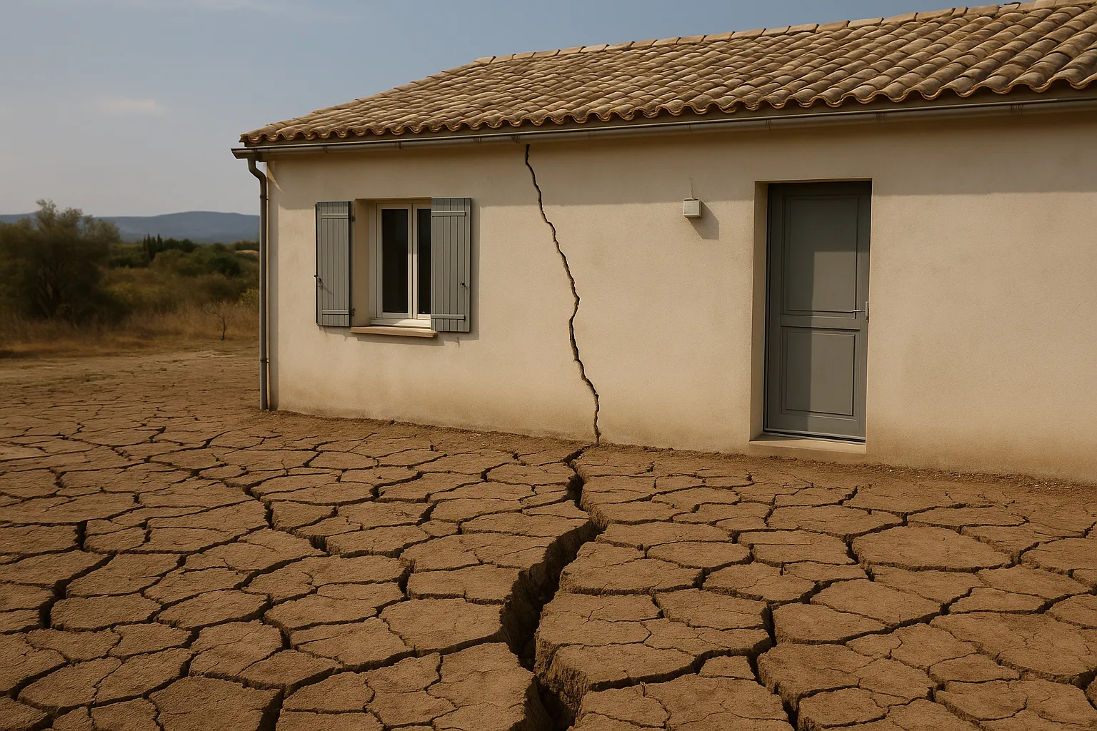 Provence et Côte d'Azur : sécheresse chronique, fissures et catnat en 2026