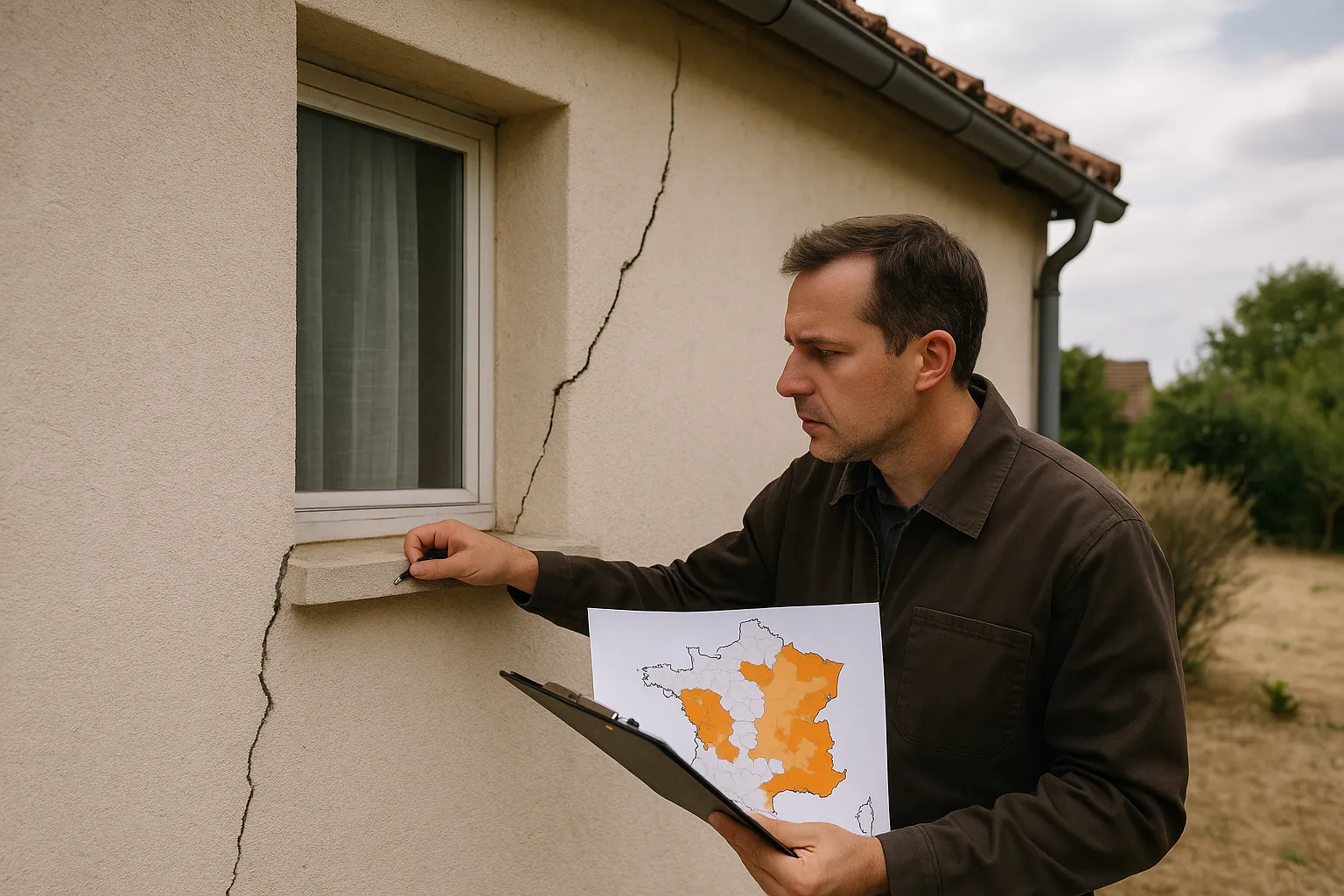 Restrictions d'eau 2026 : ce que la carte des départements en crise dit du risque argile