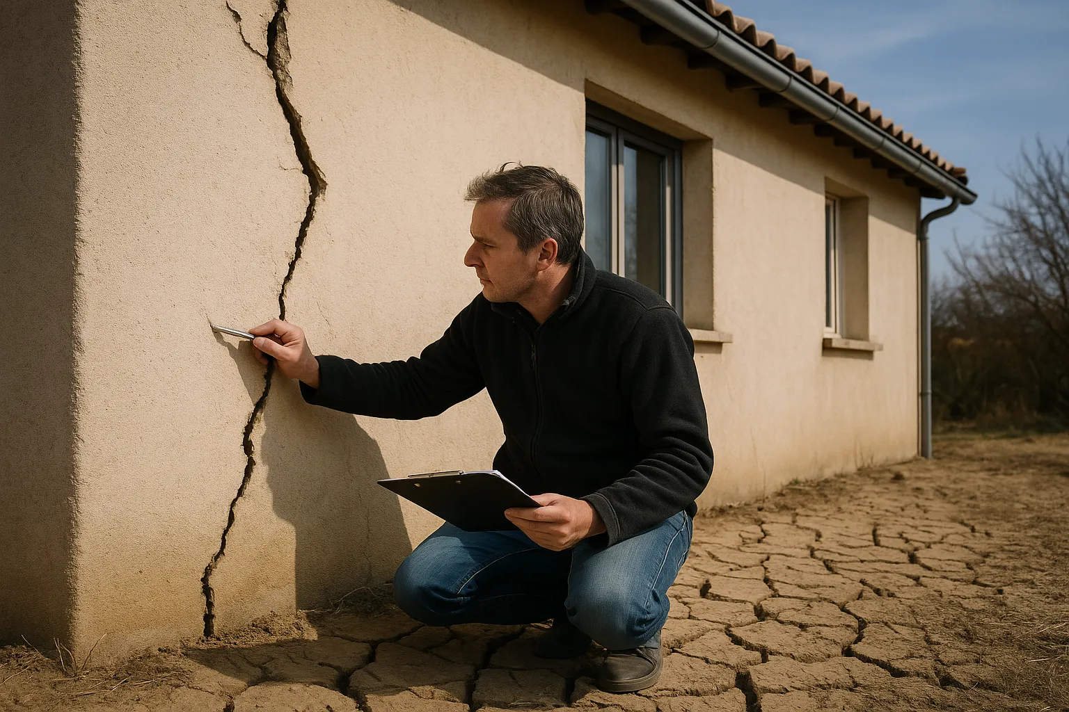 Retrait-gonflement des argiles : la mécanique du sol qui casse les maisons